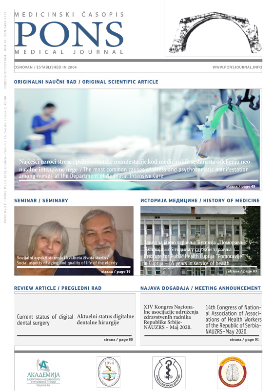 PONS Med Č 2019; 16